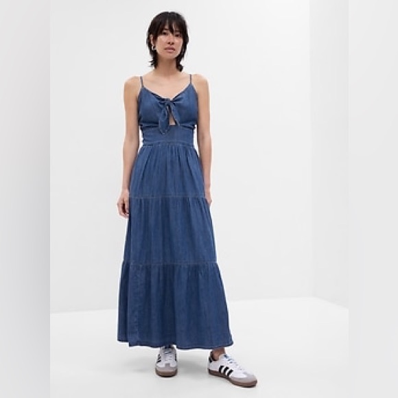 Gap Denim Maxi Dress - Picture 5 of 7